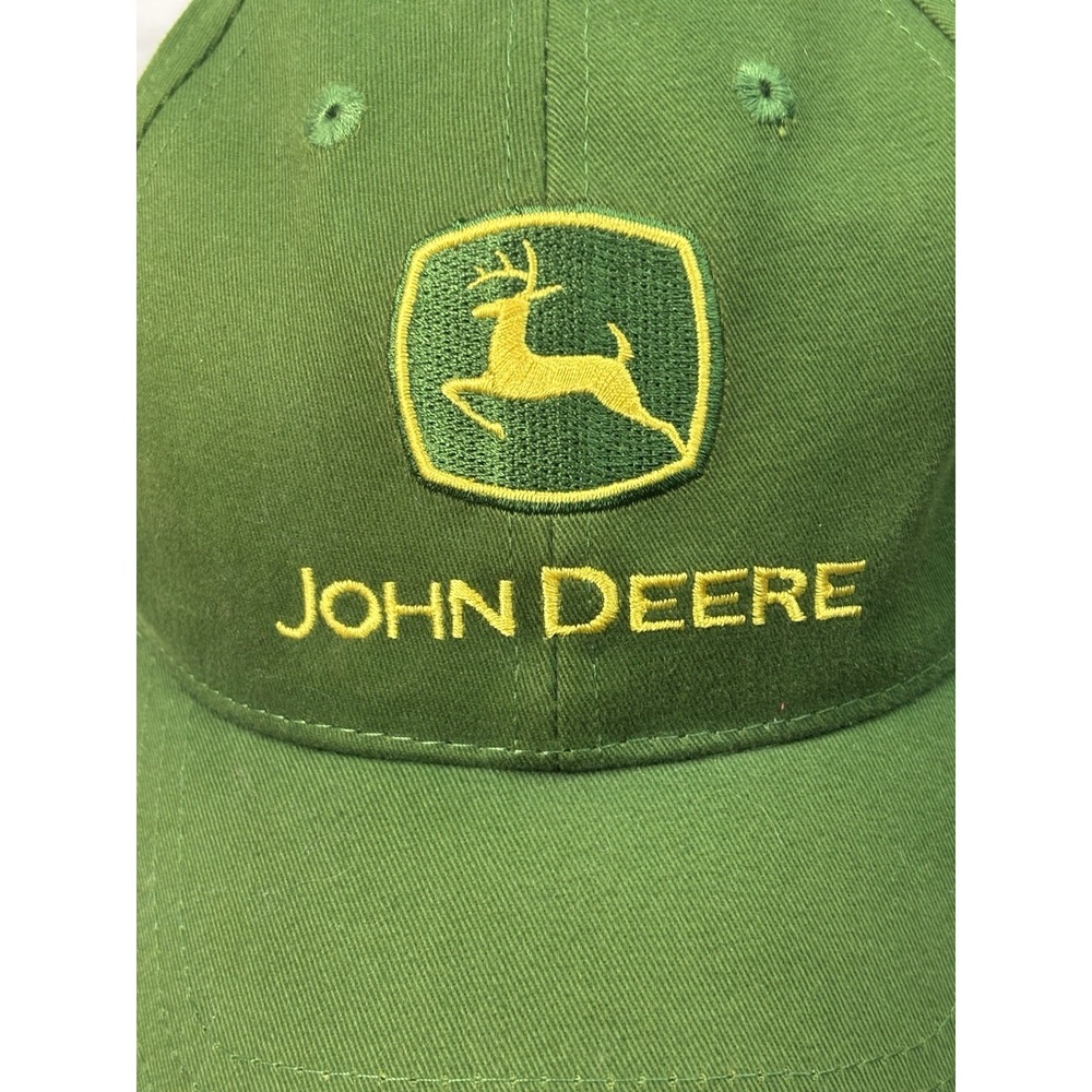 John Deere Licensed Green Owners Edition Cap / Hat Adjustable Baseball Cotton - Picture 2 of 8